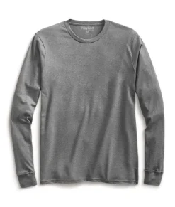 Men Nayked Apparel Shirts>Men'S Big Ridiculously Soft Recycled Lightweight Long Sleeve T-Shirt