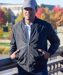 Men Nayked Apparel Shirts>Men'S Bomber Jacket