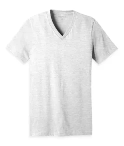 Men Nayked Apparel Shirts>Men'S Classic Cotton Short Sleeve V-Neck T-Shirt