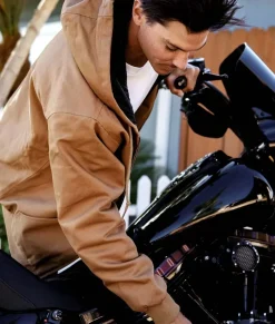 Men Nayked Apparel Outerwear>Men'S Insulated Canvas Work Jacket