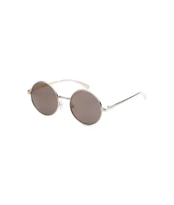 Men Nayked Apparel Accessories>Men'S Metallic Round Sunglasses, Lifetime Guarantee