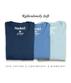Men Nayked Apparel T-Shirt Packs><noscript><img width=