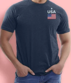 Men Nayked Apparel Shirts>Men'S Ridiculously Soft Big Graphic T-Shirt | Usa