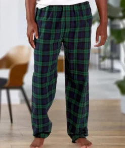 Men Nayked Apparel Bottoms>Men'S Ridiculously Soft Brushed Flannel Lounge Pants With Pockets