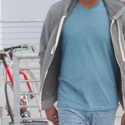 Men Nayked Apparel Hoodies & Sweatshirts>Men'S Ridiculously Soft Fleece Full-Zip Hoodie