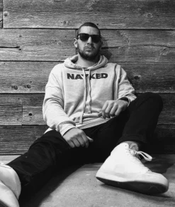 Men Nayked Apparel Hoodies & Sweatshirts>Men'S Ridiculously Soft Fleece Graphic Pullover Hoodie | Nayked
