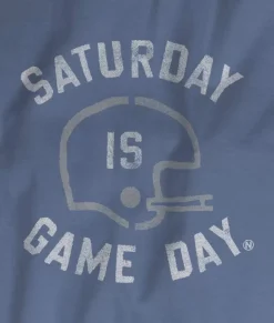 Men Nayked Apparel Shirts>Men'S Ridiculously Soft Heavyweight Fleece Graphic Pullover Sweatshirt | Saturday Is Game Day