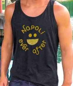 Men Nayked Apparel Shirts>Men'S Ridiculously Soft Lightweight Graphic Tank | Napoli Ever After