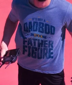 Men Nayked Apparel T-Shirts>Men'S Ridiculously Soft Lightweight Graphic Tee | Father Figure