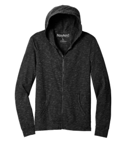 Men Nayked Apparel Shirts>Men'S Ridiculously Soft Lightweight Full-Zip Hoodie