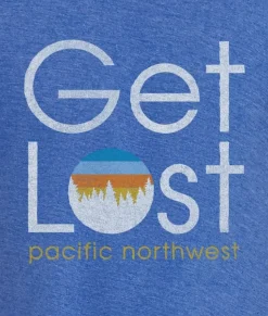 Men Nayked Apparel Shirts>Men'S Ridiculously Soft Lightweight Long Sleeve Graphic Tee | Get Lost