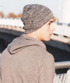 Men Nayked Apparel Accessories>Men'S Ridiculously Soft Marled Beanie