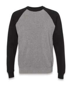 Men Nayked Apparel Workout Wear>Men'S Ridiculously Soft Midweight Raglan Colorblocked Pullover
