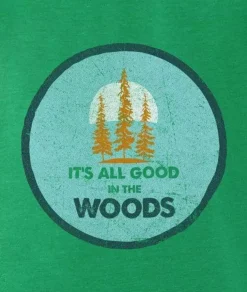 Men Nayked Apparel Shirts>Men'S Ridiculously Soft Midweight Graphic Tee | All Good In The Woods