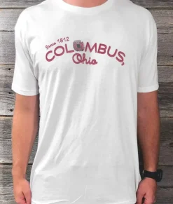 Men Nayked Apparel T-Shirts>Men'S Ridiculously Soft Midweight Graphic Tee | Columbus, Ohio