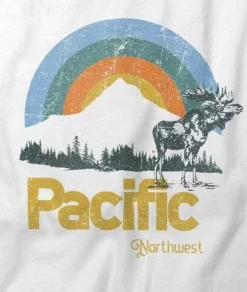 Men Nayked Apparel Shirts>Men'S Ridiculously Soft Midweight Graphic Tee | Pacific Northwest