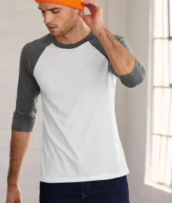Men Nayked Apparel Shirts>Men'S Ridiculously Soft Midweight Baseball Shirt