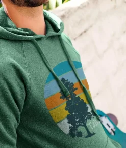 Men Nayked Apparel Hoodies & Sweatshirts>Men'S Ridiculously Soft Midweight Raglan Hooded Graphic Sweatshirt | Take A Hike
