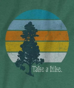 Men Nayked Apparel Hoodies & Sweatshirts>Men'S Ridiculously Soft Midweight Raglan Hooded Graphic Sweatshirt | Take A Hike