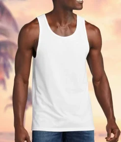 Men Nayked Apparel Tanks>Men'S Ridiculously Soft Recycled Lightweight Tank