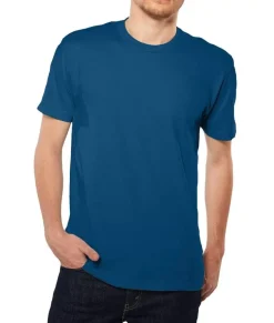 Men Nayked Apparel Shirts>Men'S Ridiculously Soft Short Sleeve Crew Neck 100% Cotton T-Shirt | Classic