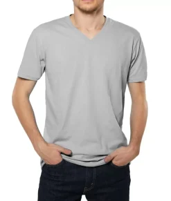 Men Nayked Apparel T-Shirts>Men'S Ridiculously Soft Sueded V-Neck