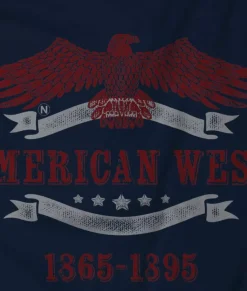 Men Nayked Apparel Shirts>Men'S Ridiculously Soft Sueded Graphic Tee | American West