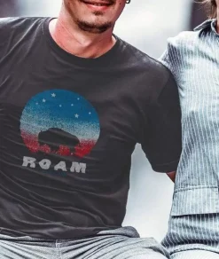 Men Nayked Apparel Shirts>Men'S Ridiculously Soft Sueded Graphic Tee | Roam