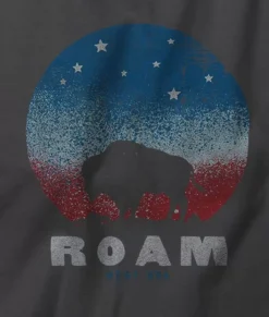 Men Nayked Apparel Shirts>Men'S Ridiculously Soft Sueded Big Graphic Tee | Roam