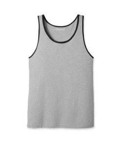 Men Nayked Apparel T-Shirts>Men'S Ridiculously Soft Two-Tone Lightweight Tank Top