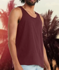 Men Nayked Apparel T-Shirts>Men'S Soft 100% Cotton Lightweight Tank Top