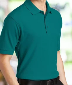 Men Nayked Apparel Shirts>Men'S Soft Pique Polo Shirt | New Arrival Colors