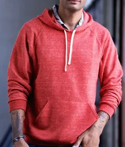 Men Nayked Apparel Hoodies & Sweatshirts>Men'S Soft Snow Heather French Terry Hoodie