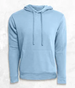 Men Nayked Apparel Hoodies & Sweatshirts>Men'S Soft Sueded French Terry Pullover Hoodie