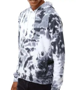 Men Nayked Apparel Hoodies & Sweatshirts>Men'S Soft Washed Tie Dye Fleece Hoodie