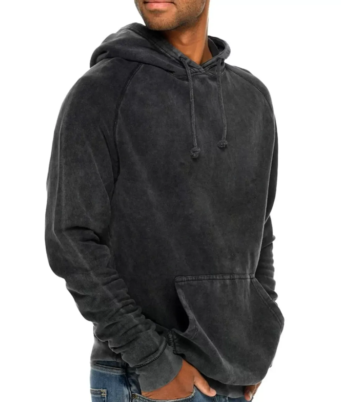 Men Nayked Apparel Hoodies & Sweatshirts>Men'S Vintage Fleece Raglan Hoodie
