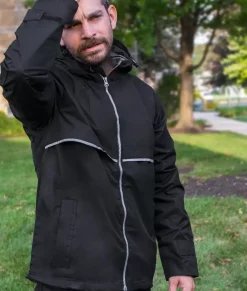 Men Nayked Apparel Workout Wear>Men'S Water-Resistant Tech Jacket/Discontinued