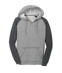 Women Nayked Apparel Tops>Real Women'S Ridiculously Soft Plus Raglan Fleece Hoodie
