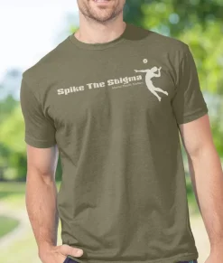 Men Nayked Apparel T-Shirts>Ridiculously Soft Crew Neck Graphic T-Shirt | Spike The Stigma