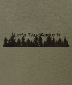 Men Nayked Apparel T-Shirts>Ridiculously Soft Crew Neck Graphic T-Shirt | Let'S Talk About It