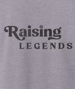 Men Nayked Apparel Shirts>Ridiculously Soft Heather Sueded Graphic Tee | Raising Legends