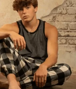 Men Nayked Apparel Bottoms>Soft Unisex Flannel Jogger With Pockets