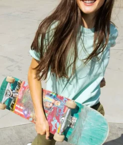 Women Nayked Apparel Tops>Women'S Deluxe Oversized 100% Cotton T-Shirt