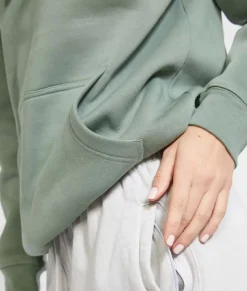 Women Nayked Apparel Hoodies & Sweatshirts>Women'S Midweight Oversized Premium Pullover Sweatshirt Hoodie