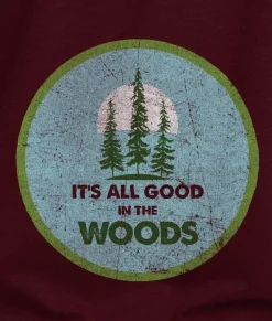 Women Nayked Apparel T-Shirts>Women'S Ridiculously Soft Graphic Tee | All Good In The Woods