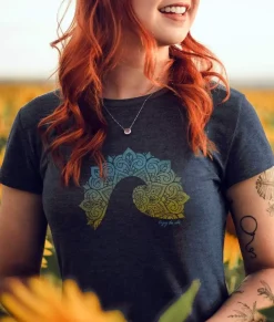 Women Nayked Apparel T-Shirts>Women'S Ridiculously Soft Midweight Graphic Tee | Enjoy The Ride