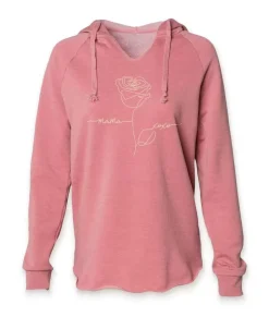 Women Nayked Apparel Tops>Women'S Ridiculously Soft Curved Hem Graphic Hoodie | Mama Xoxo