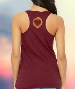 Women Nayked Apparel T-Shirts>Women'S Ridiculously Soft Lightweight Graphic Racerback Tank | Love Is Love