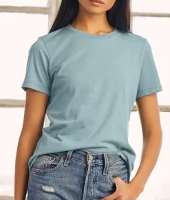Women Nayked Apparel T-Shirts>Women'S Ridiculously Soft Relaxed Fit Midweight T-Shirt