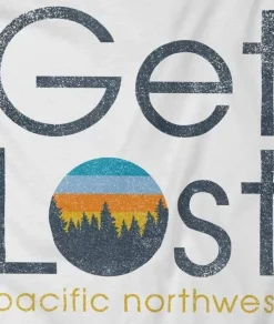 Women Nayked Apparel Tops>Women'S Ridiculously Soft Graphic Tee | Get Lost